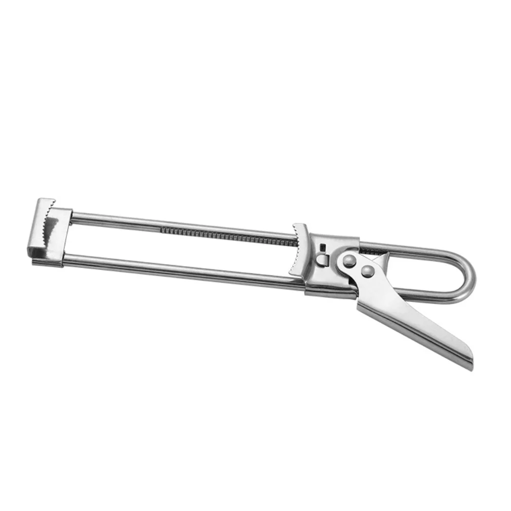 

High Quality Stainless Steel Gripper Can Opener Multifunctional Adjustable Manual Jar Lid Opener Kitchen Supplies