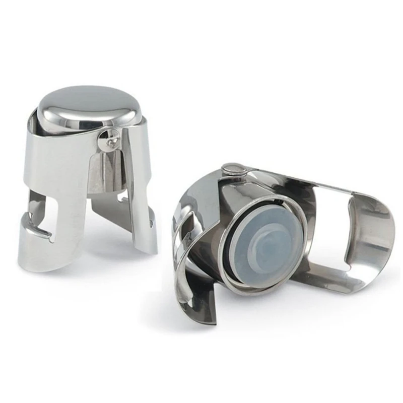 Портативная пробка для бутылок красного вина из нержавеющей стали шампанское