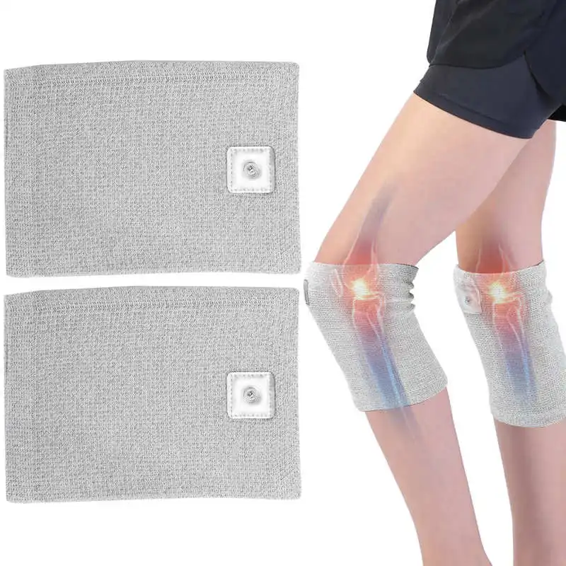 

Massage Tool Electrode Kneecap Silver Fiber Conductive Knee Pad Massage Pulse Electrotherapy Knee Brace Handed