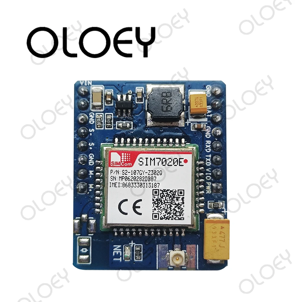SIMCOM SIM7020E модуль с антенной макетная плата B1/B3/B5/B8/B20/B28 LTE NB-IoT M2M SIM7020 чип совместимый