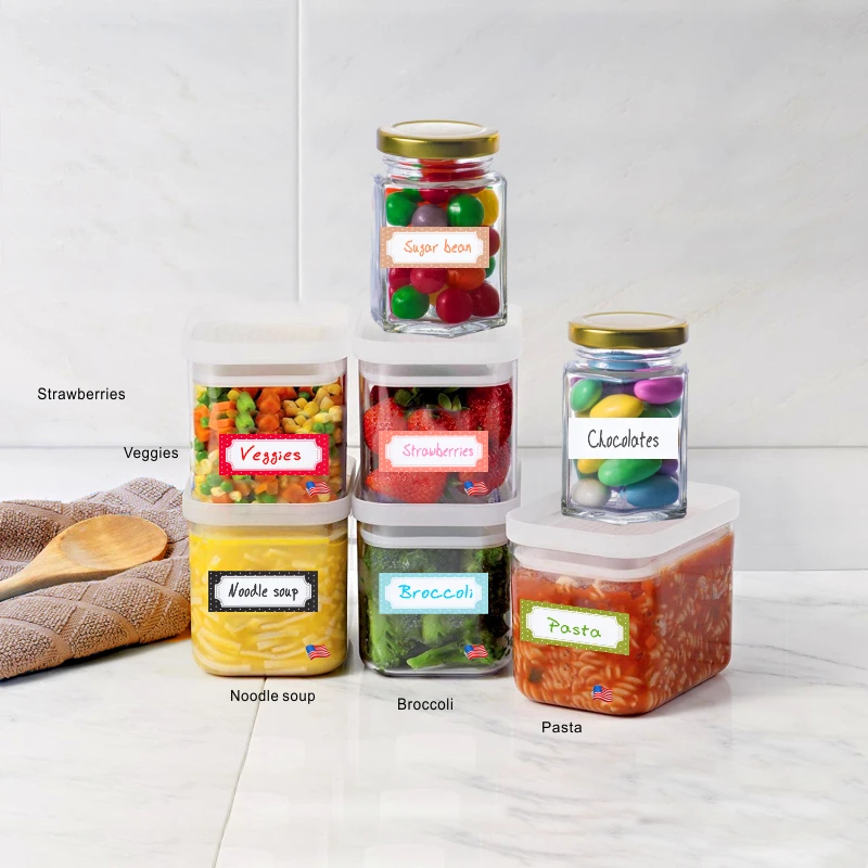 Съемный немаркирующийся А4 Прямоугольный вырубной штамп Наклейка с наклеиванием