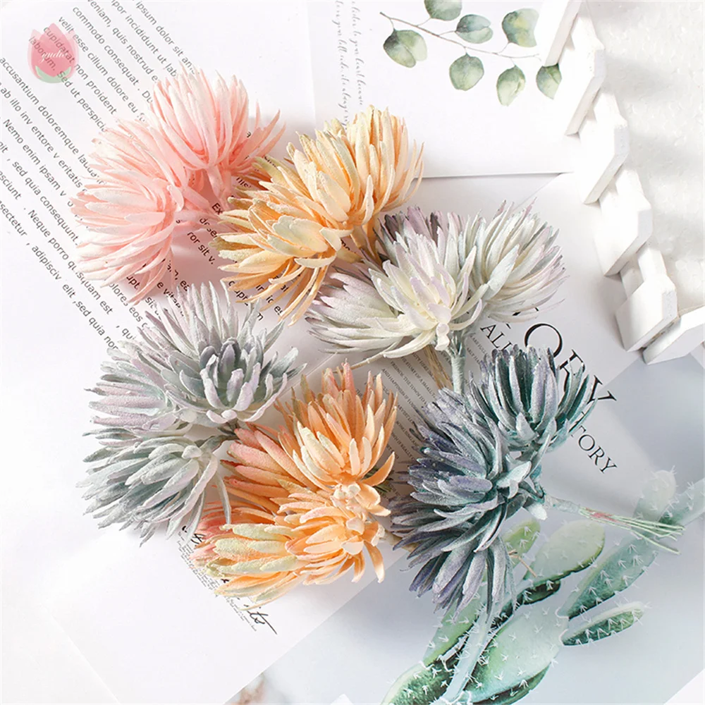 

6Pcs Vason Home Wedding Decor Diy Spruce Garland Branch Artificial Christmas Garland Branches In Vase Fake Flower Decoration