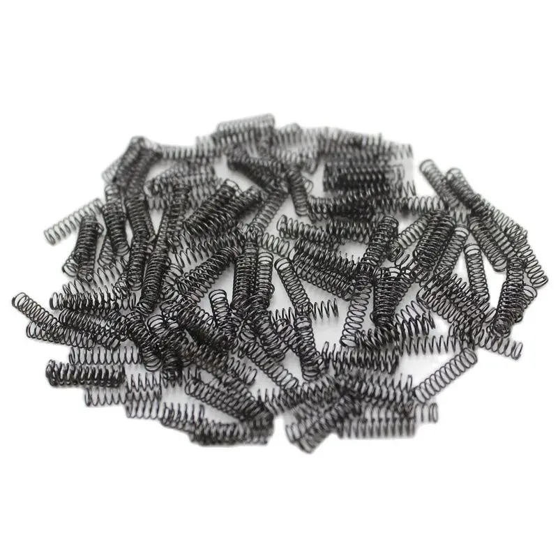 

1000 шт 0.2x2x1 0 мм стальная компрессионная пружина маленькая пружина