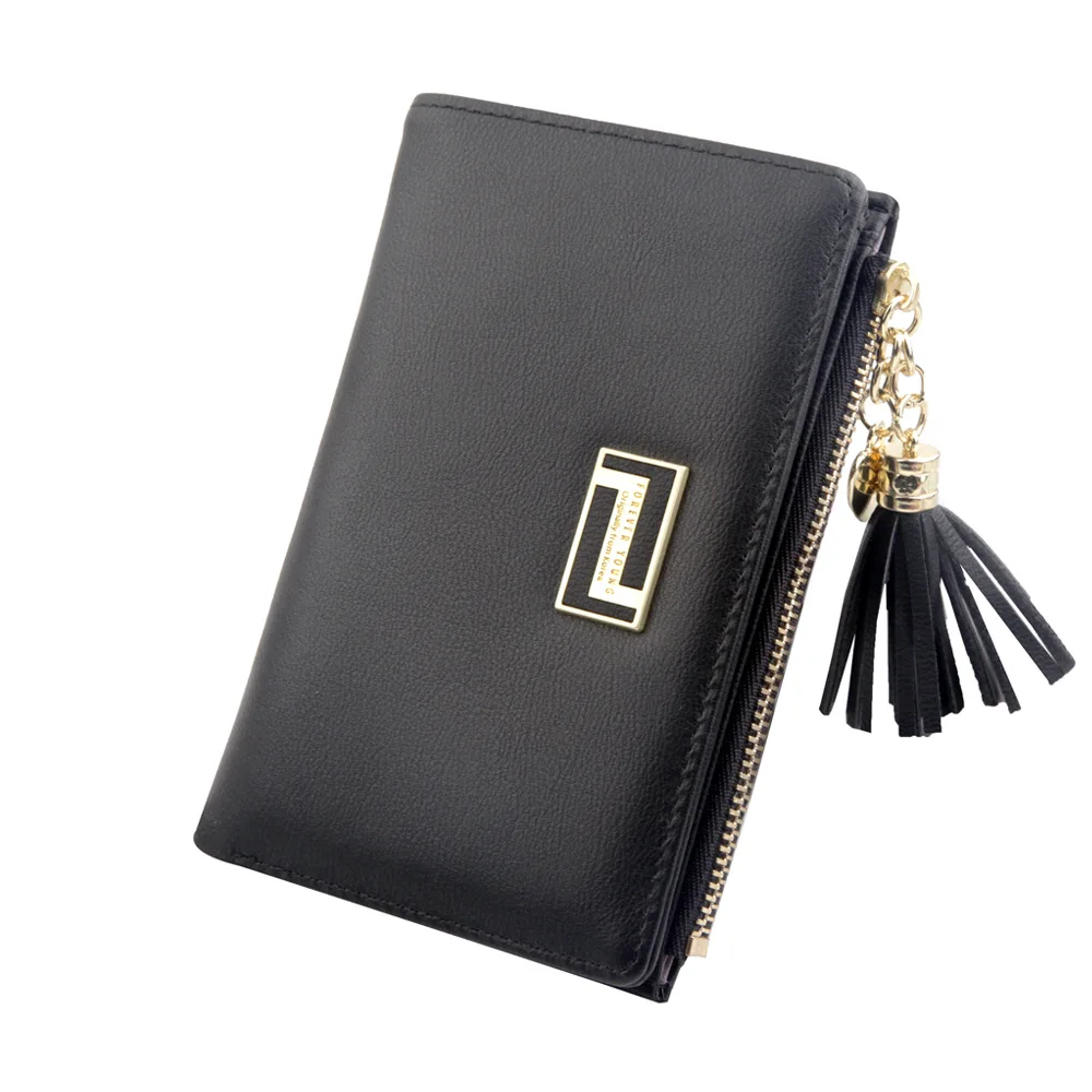 

Woman's Wallet Fashion Buckle Zipper Woman's Wallet Multi-functional