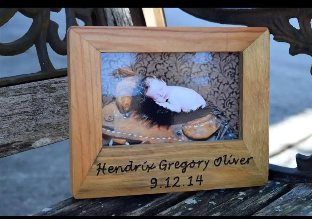 Фоторамка для фотографий рамка подарок на день матери фоторамка крещения | Дом и