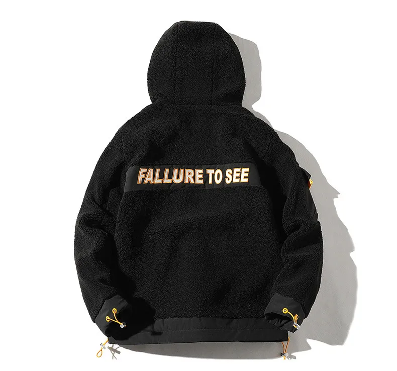 Зимняя Повседневная Толстая мужская куртка на шерстяной подкладке модель 2019 2