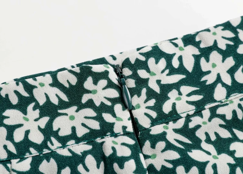 

Women's Casual Style Skirts Polyester Floral Pattern A-line Summer