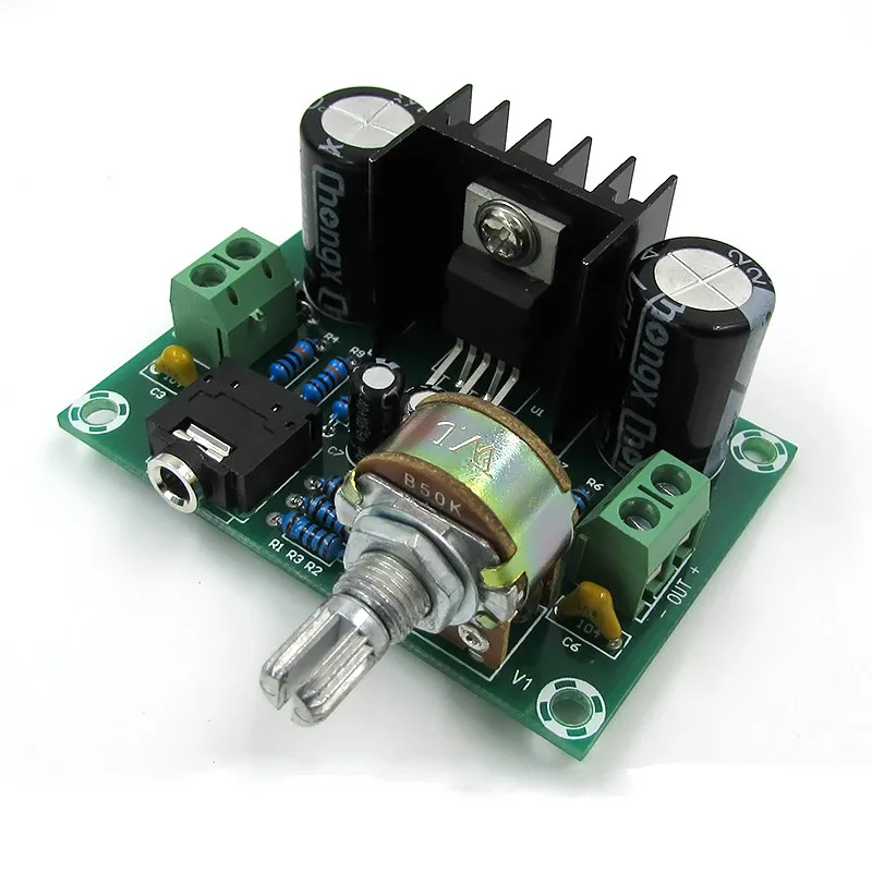 

SOTAMIA TDA2030A Power Amplifier Audio Board 18W Class AB Mono Amp Sound Amplifiers DC/AC12V DIY Speaker Home Theater