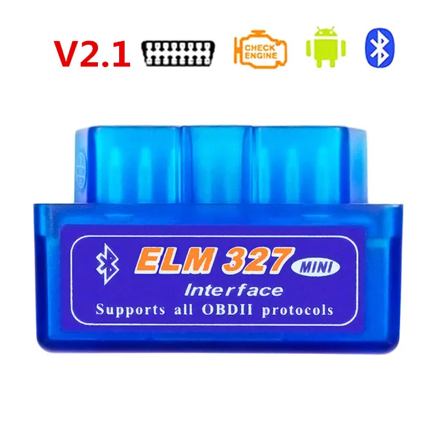 ELM327 Bluetooth 2.1 Супер Мини OBD2 HHOBD V1.5 elm 327 Bluetooth/WiFi Расширенный считыватель кода ELM327 hhobd obd 2 Автомобильный сканер инструмент для iOS/Android/PC - Цвет: ELM327 Bluetooth 2.1