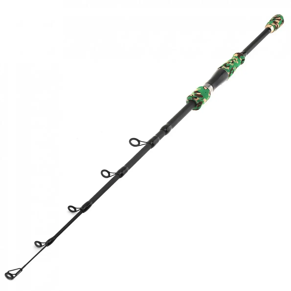 2 1 м зеленая камуфляжная приманка из углеродного волокна удочка спиннинг литой