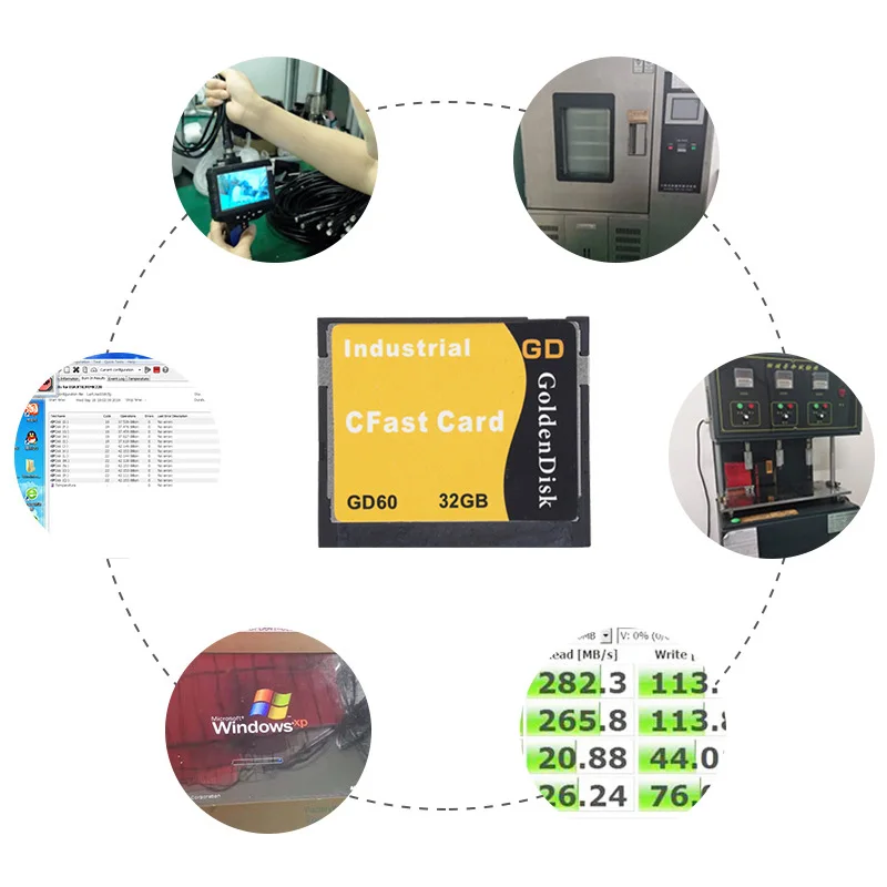 Goldendisk UAV Storage 128 ГБ Cfast SSD 2 0 4k Ultra HD карты памяти для камеры 120 модуль IPC disk 7 + 17pin |