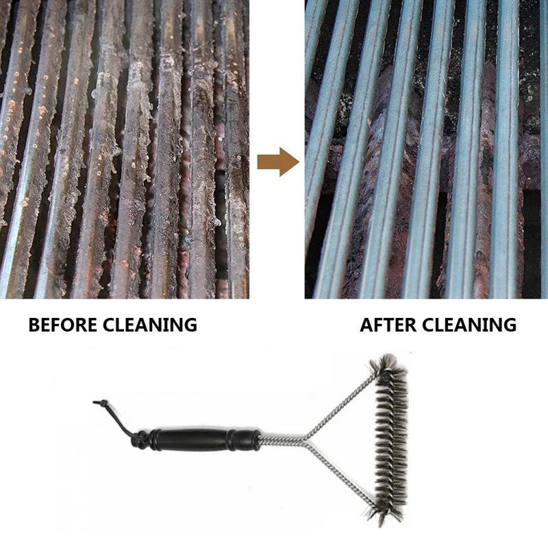 Аксессуары для кухни набор барбекю гриля мощная щетка чистки инструменты