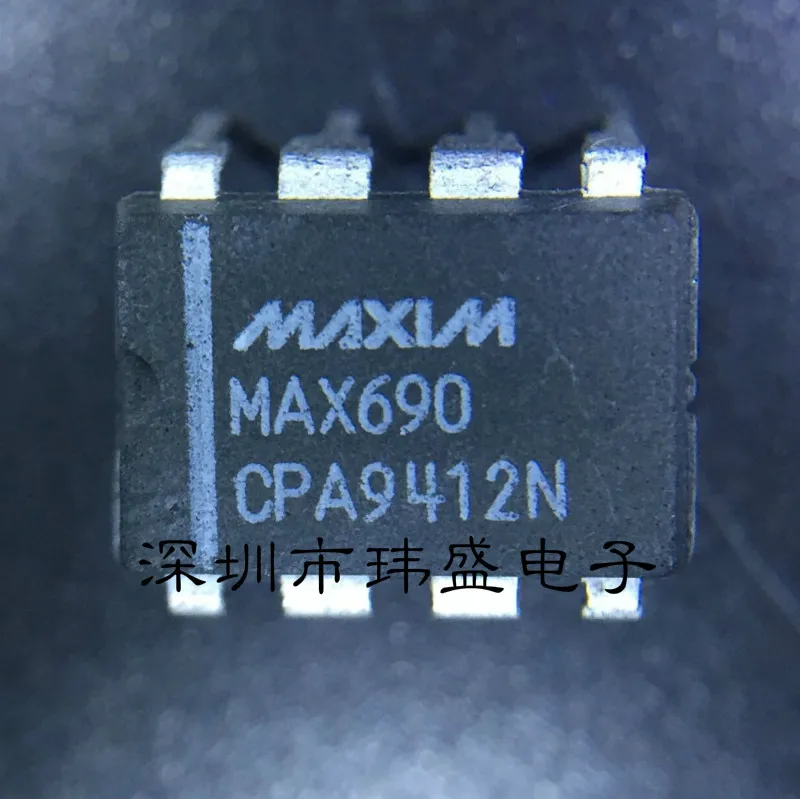 10 шт. MAX690 MAX690CPA DIP8|Интегральные схемы| |