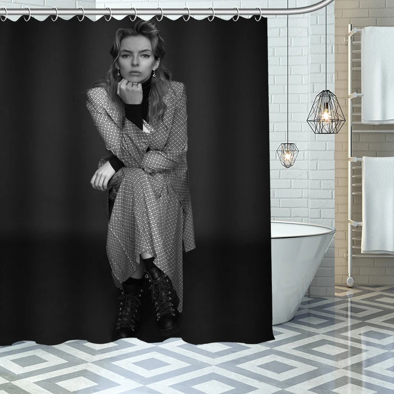 

Killing Eve Shower Curtains Waterproof Fabric Bathroom Decoration Supply Washable Bath And Shower Curtain Custom