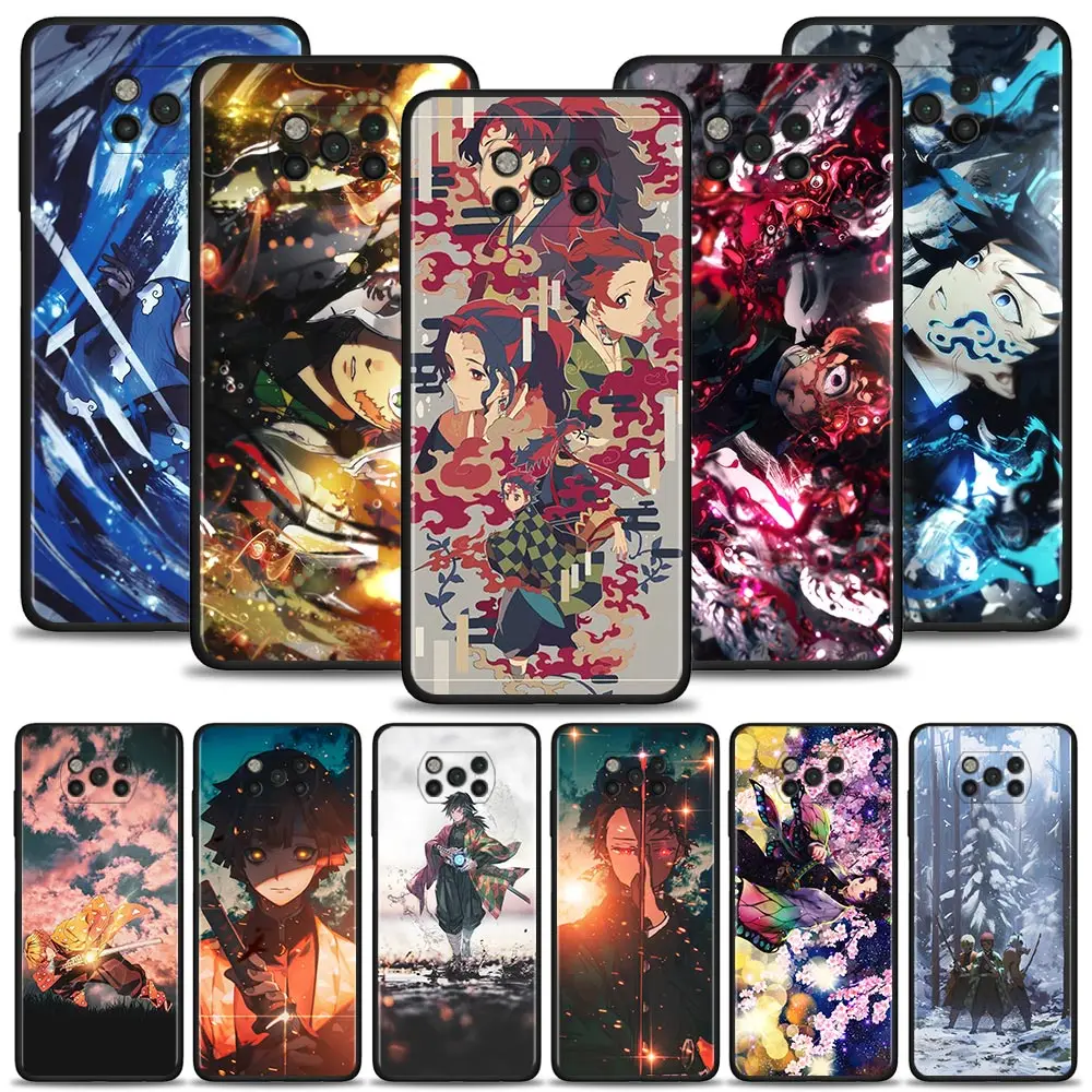 

Best Phone Case For Xiaomi Poco X3 NFC F3 GT Civi M3 Note 10 11 Lite 9T 10T 11T Pro Pocophone F1 Cover Demon Slayer