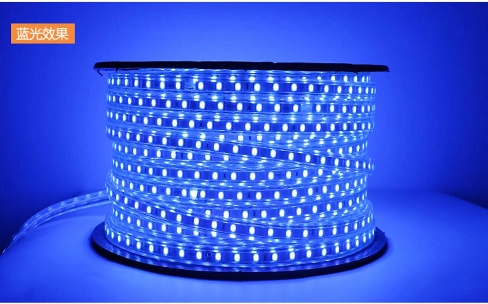 Fanlive 5050 60 светодиодов/m Ac110v/220 v 14,4 Вт/м 840lm/m цветная(Rgb) Светодиодная лента, светильник 25 м/лот+ rgb-контроллер