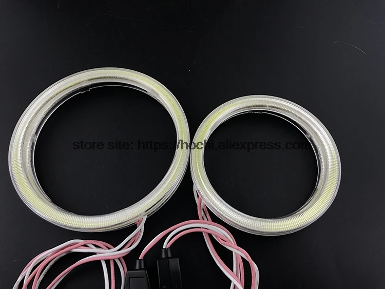 Для SsangYong Kyron 2007 2008 2009 2010 COB Led DRL Дневной свет Белый Halo Cob Led Ангельские глазки кольцо ошибок ультра яркий