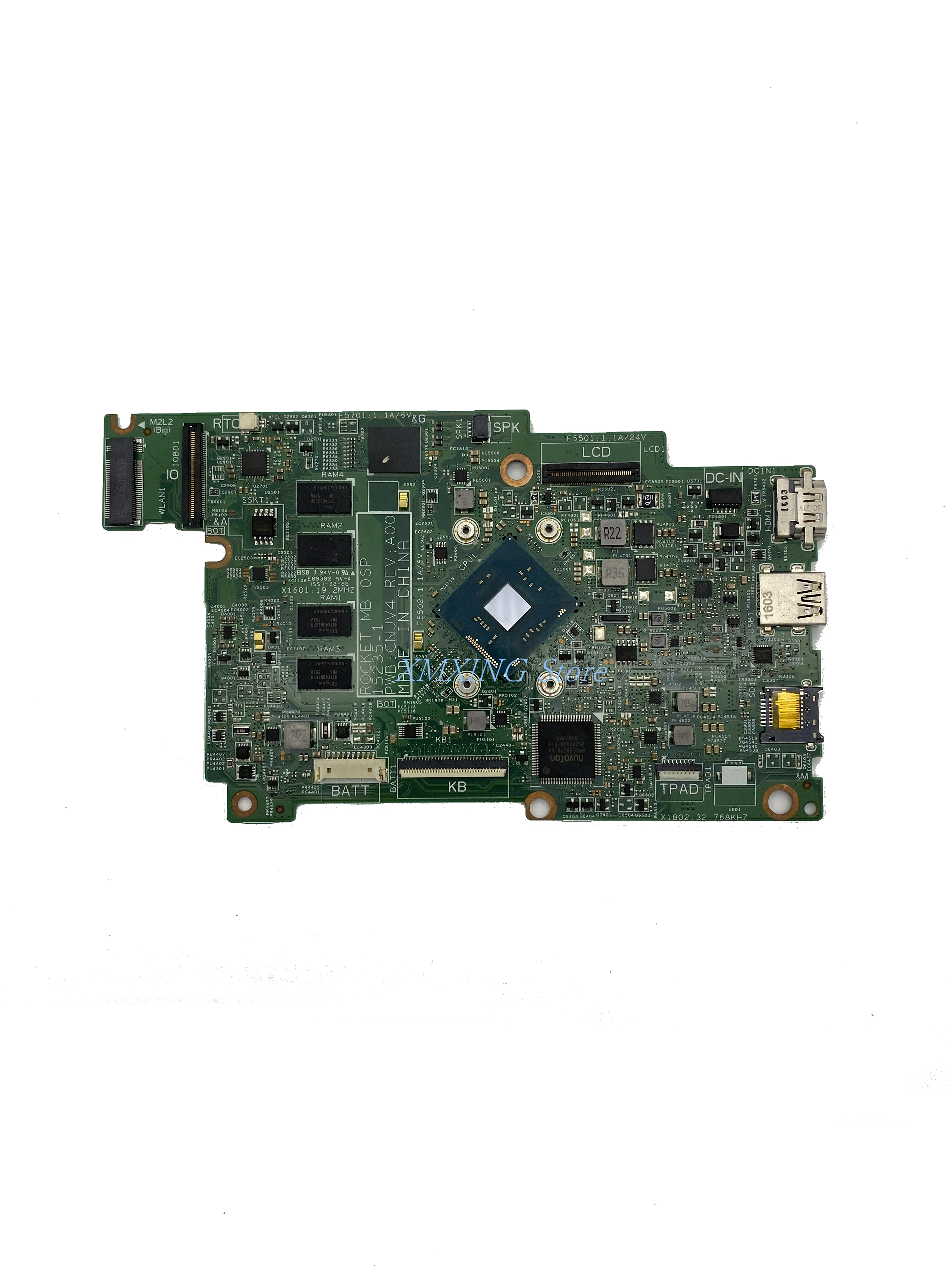 

FULCOL For DELL Latitude 3162 Laptop Motherboard CPU N3050 2GB 15235-1 CN-02YV73 02YV73 2YV73 Tested 100% work