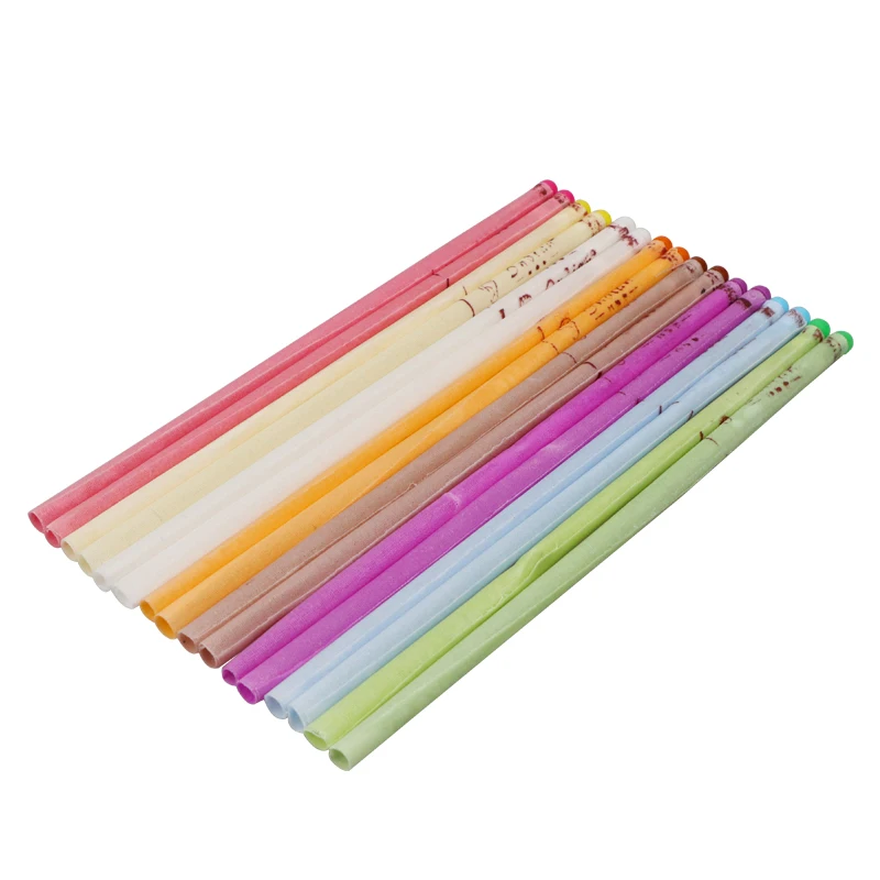

40pcs Auricular Candle Therapy Aromatherapy Indian Ear Candle Beeswax Ear Therapy Straight Bell trumpet Shape Type With Earplugs