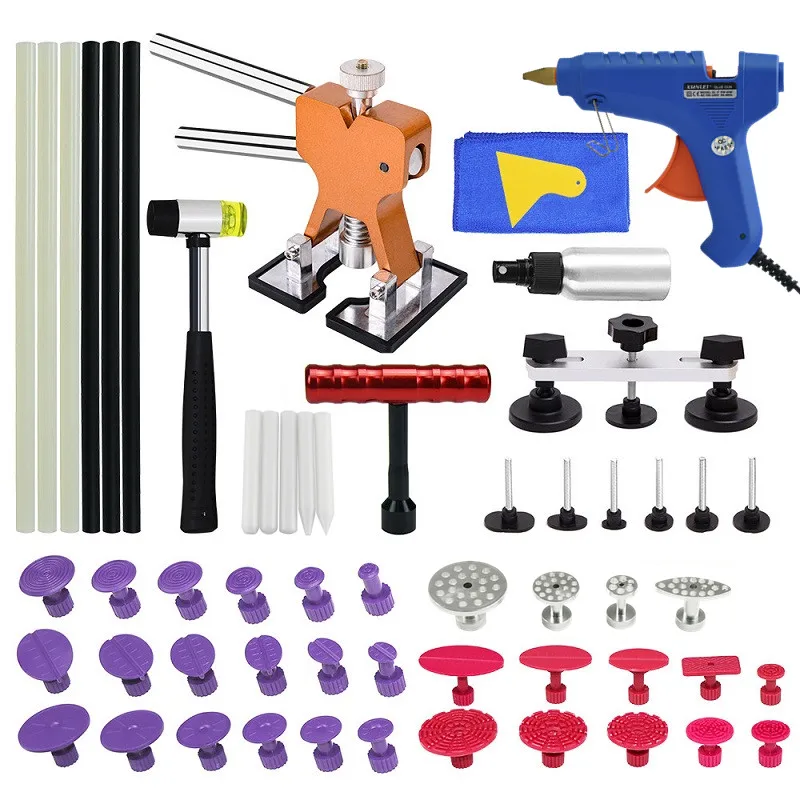 Инструменты для беспокрасочного ремонта вмятин набор удаления мостовой съемник