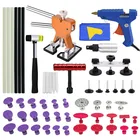 Набор инструментов для ремонта вмятин без покраски, съемник моста и клеевой пистолет для кузова автомобиля, мотоцикла, холодильника