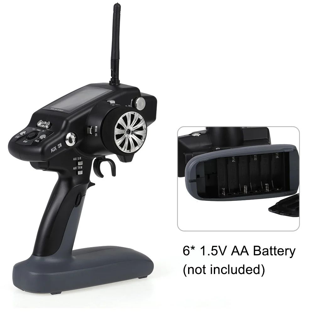 Wltoys P33 2,4 ГГц пульт дистанционного управления с индикаторным экраном передатчик для всех wltoys XK XKS RC автомобилей 12428 A959 A979