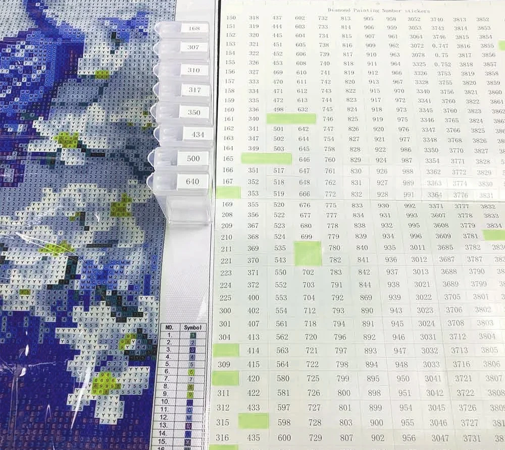 

Square/Round 5D Diamond Painting Anti-stick Mesh Ruler DIY Special Diamond Embroidery Dotting Drill Ruler Rhinestone Fixed Tool