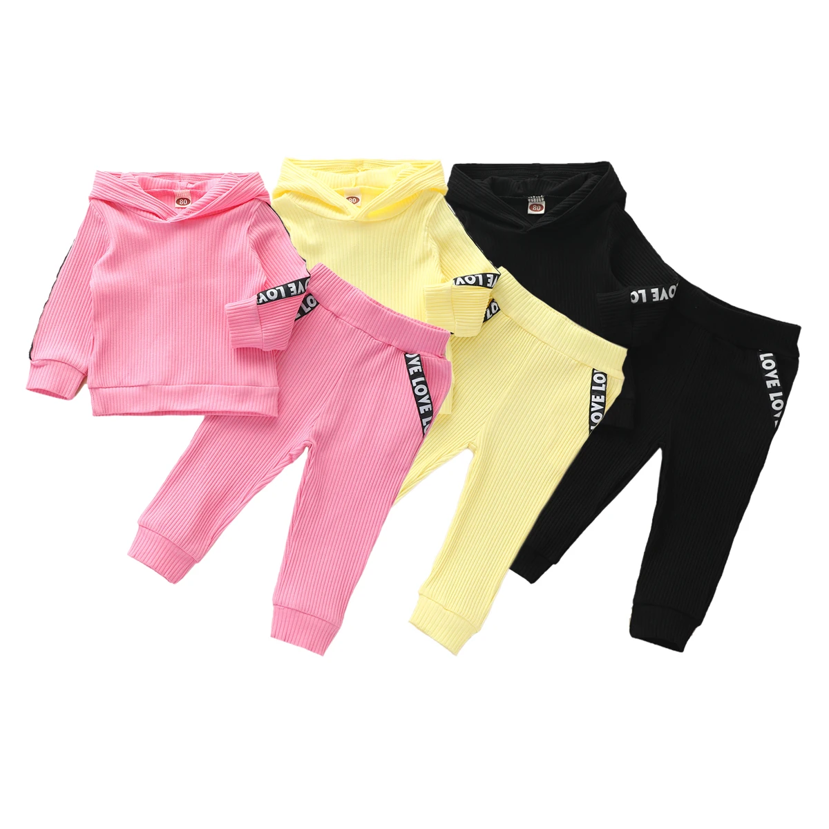 Комплект из 2 предметов для маленьких девочек комплект малышей теплый топ с