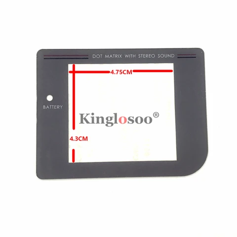 Замена защитной крышки экрана для GB GBC GBA GameBoy Color Advance Original System Plastic