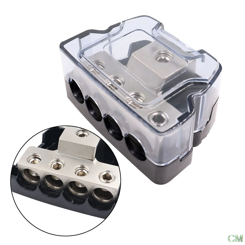 4 ходовой распределительный блок питания 0GA вход до 4GA выход для автомобильного