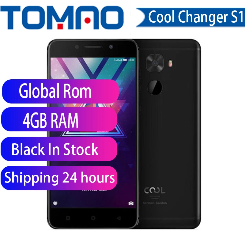 Черный/Coolpad /LeEco Cool Changer S1 4G 64G оригинальный мобильный телефон LTE Snapdragon 821
