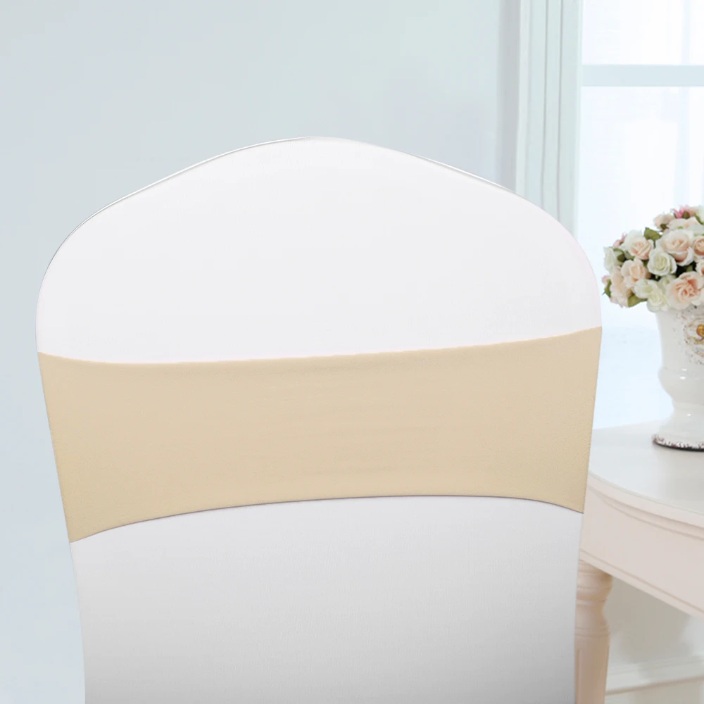 50 шт. растяжки для свадебных стульев эластичные спандекс чехлы на стулья ленты