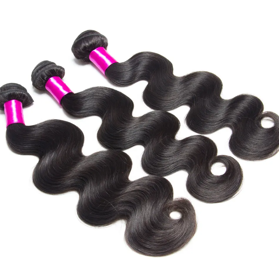 AliBele волосы малазийские объемные волнистые пучки предложения Remy человеческие