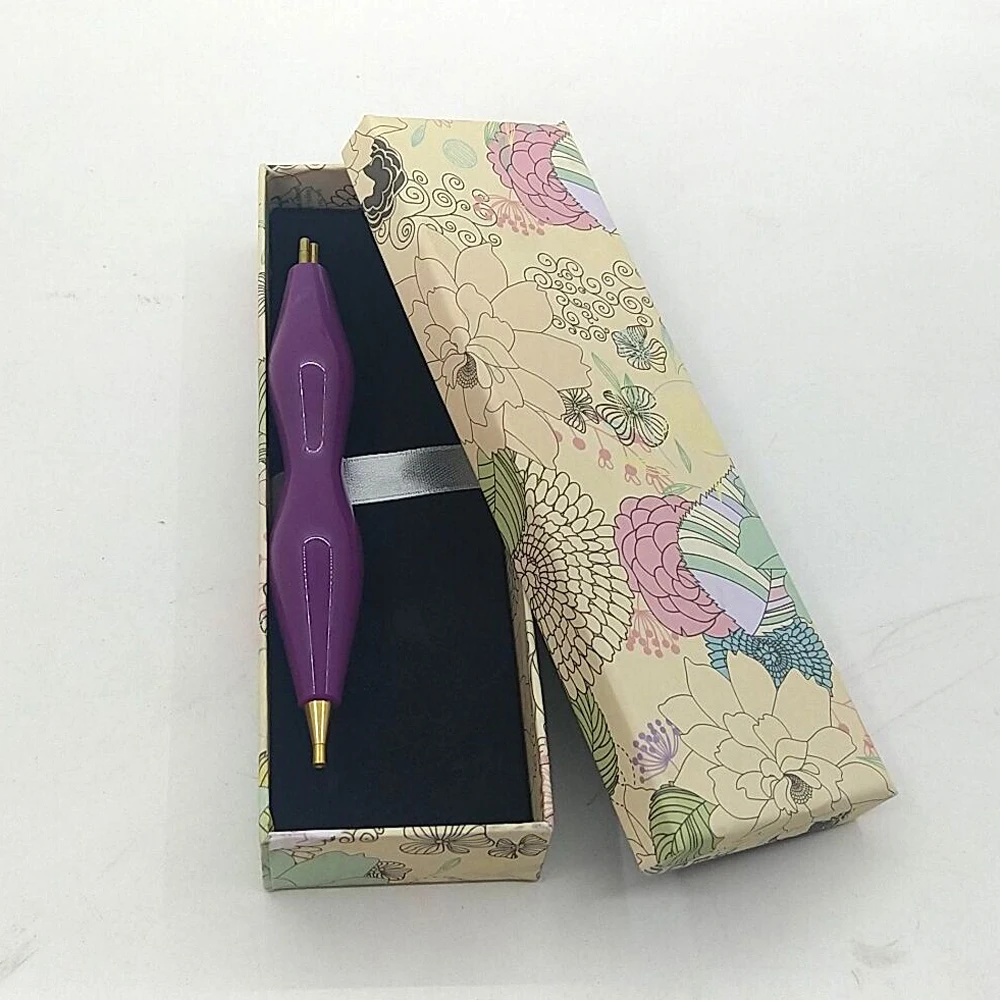 New Brand customize Drill Pen for Diamond Painting tools Embroidery Accessories Point Mosaic Tool Hand Carved Resin Pens