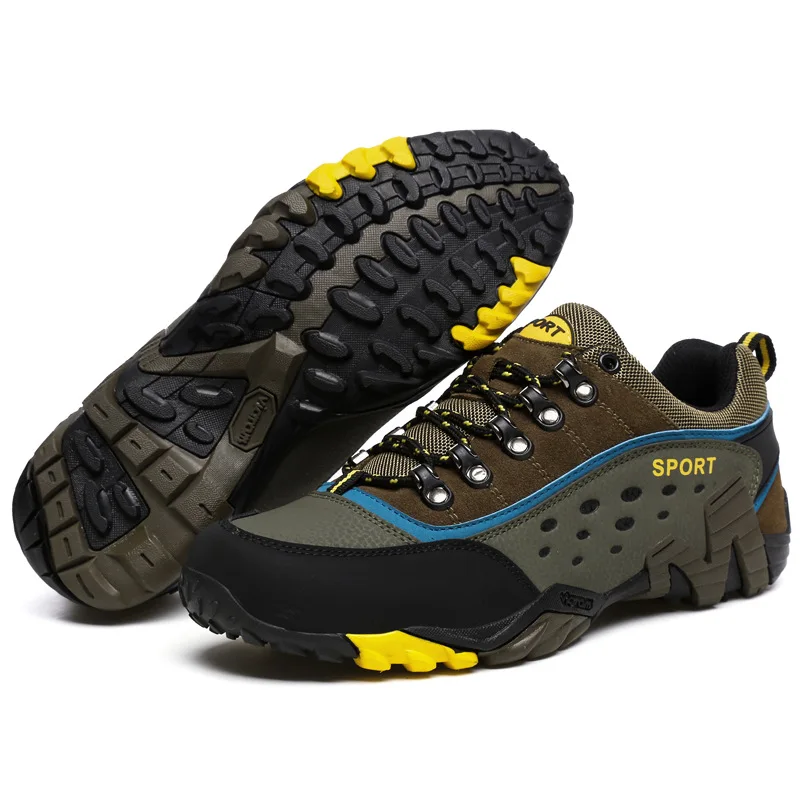 

2021 Fashion New Couples Large Size Casual Hiking Breathable Lightweight Hiking Shoes