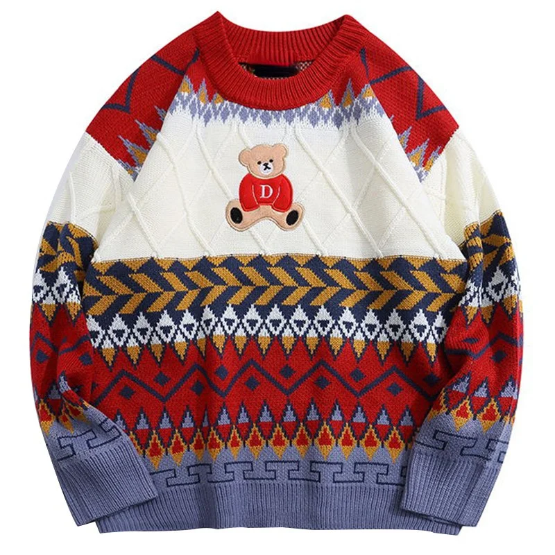 Рисунок 6 - Свитер трикотажный в стиле Харадзюку