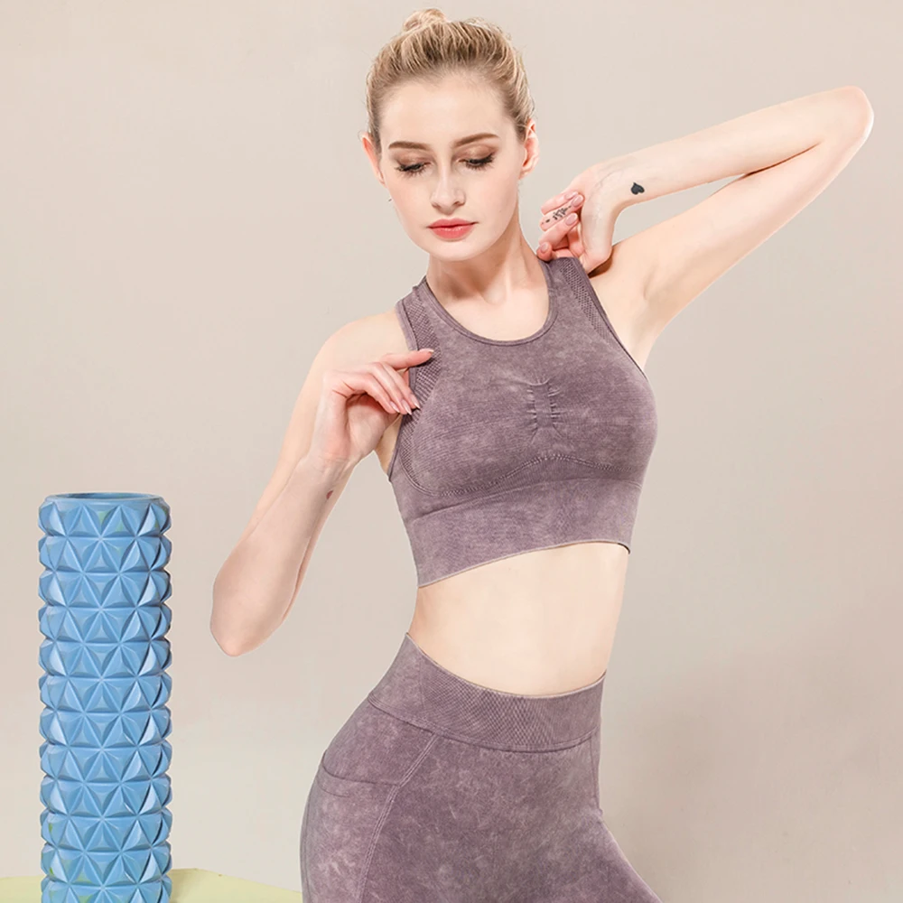 

Для женщин и трусиков, комплект бесшовного пуш-ап бра, Комплект Спортивный бюстгальтер женский тренировки спортивный топ с высокой отдачей ...