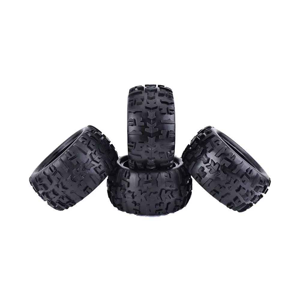 4 шт. 150 мм обод колеса и шины 17 Hex концентратор для 1/8 грузовик Monster Bigfoot Traxxas HSP