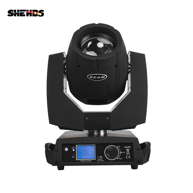 Цена SHEHDS Вращающаяся головка и луч 275 Вт 7R 230 Вт Вращающаяся головка освещение для диджея диско вечерние сценическое управление с DMX