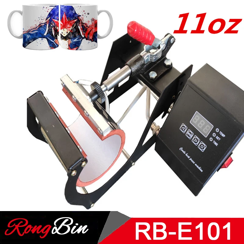 

11oz Easy Sublimation Mug Press Machine Mug Heat Press Printer Cup Press Machine Heat Transfer Machine Mugs Printing Drop Ship