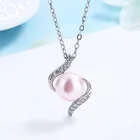 Женское винтажное украшение с натуральным белым жемчугом и лунным камнем