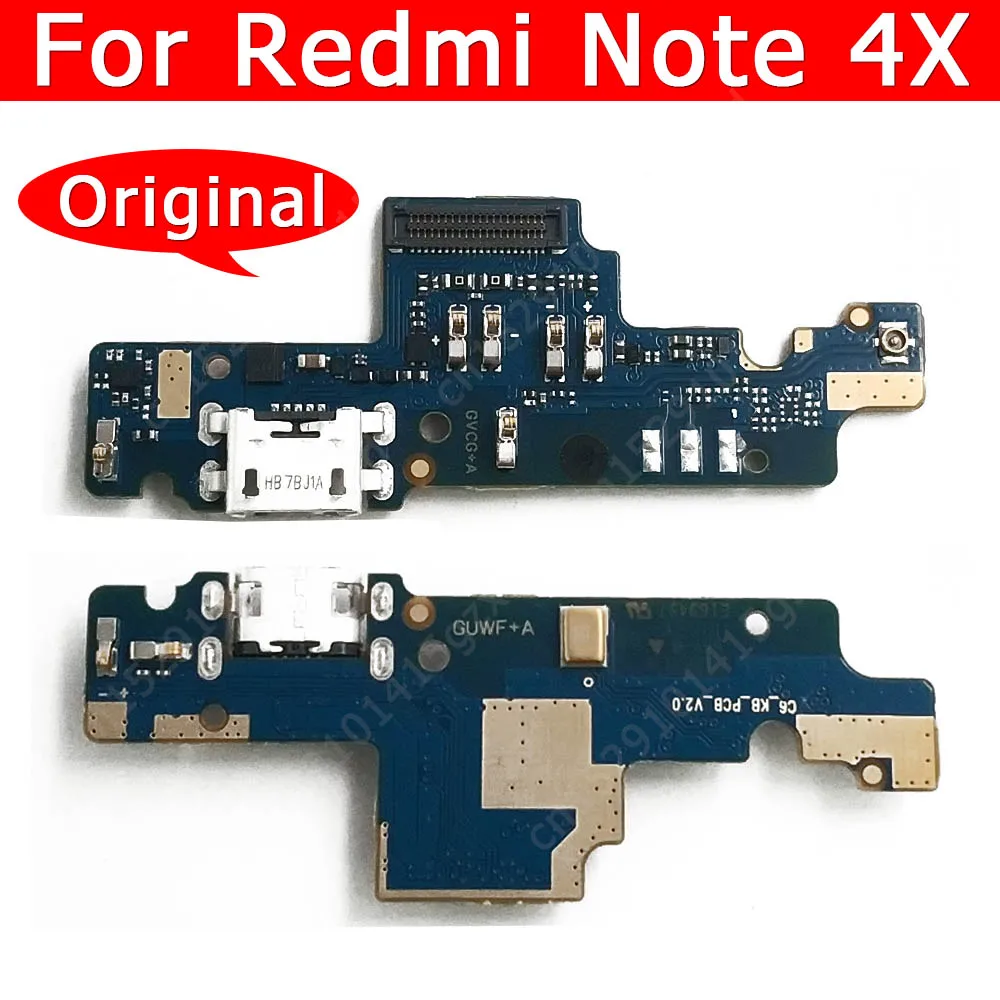 Оригинальная плата USB для зарядки Xiaomi Redmi Note 4X Note4X зарядный порт док станция