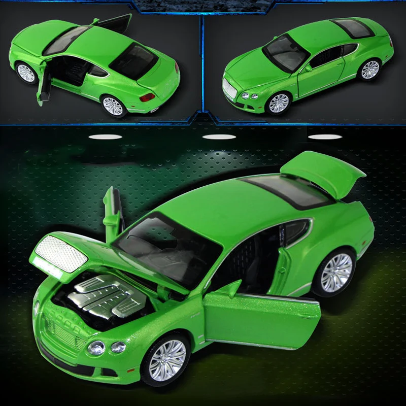 1:32 игрушечный спортивный автомобиль из сплава со звуком и светом имитация звука