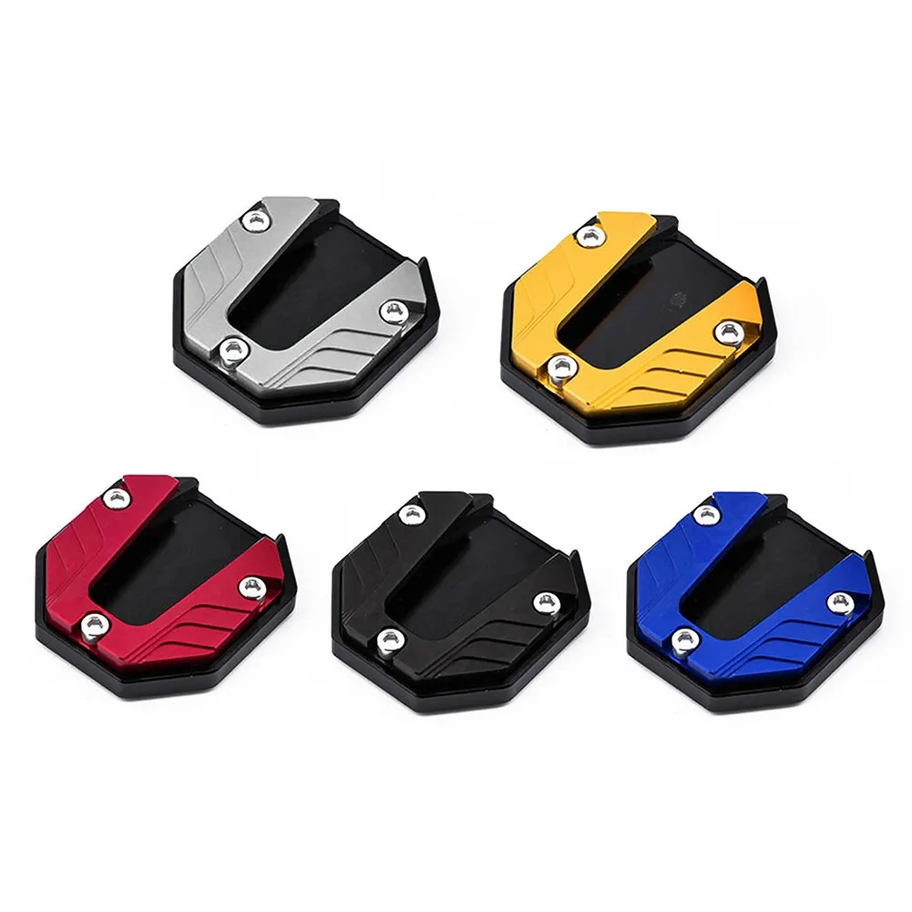 

Motorcycle Bikes CNC Kickstand Extender Foot Side Stand Extension Pad Support Plate Motorbike Replacement Accessory