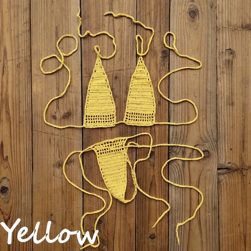 Мини-бикини для загара 13 цветов хлопок 100% | Женская одежда