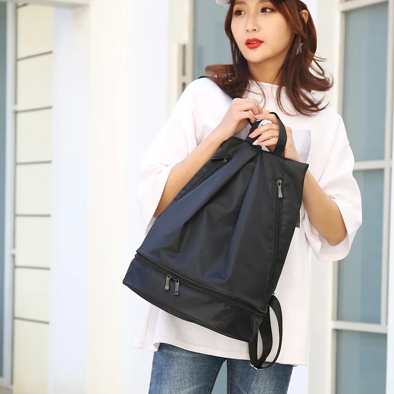 

1PCS PVC Waterproof Sports Backpack Fashion Light Weight Outdoor Sports Hiking Bag Sports Large Capacity 4 Colors