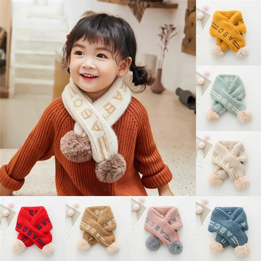 Женский хлопковый шейный платок на осень и зиму теплые мягкие вязаные шарфы для