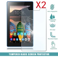 2pcs tablet tempered glass screen protector cover for lenovo tab3 7 essential tablet computer tempered film explosion proof