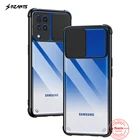 Чехол Rzants для Samsung Galaxy M62 F62 Galaxy A12 M12, защитный чехол для объектива камеры, тонкая прозрачная подушка безопасности, тонкая прозрачная крышка
