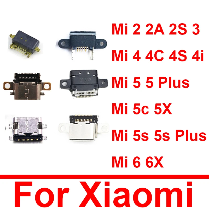 

Charging USB Plug Port For Xiaomi Mi 2 2A 2S 3 4 4C 4i 4S 5 5C 5S 5X 6 6X Plus USB Connector Sync Date Charger Dock Flex Cable